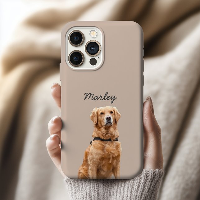 Para iPhone Funda de teléfono con foto personalizada de perro, (Subido por el creador)
