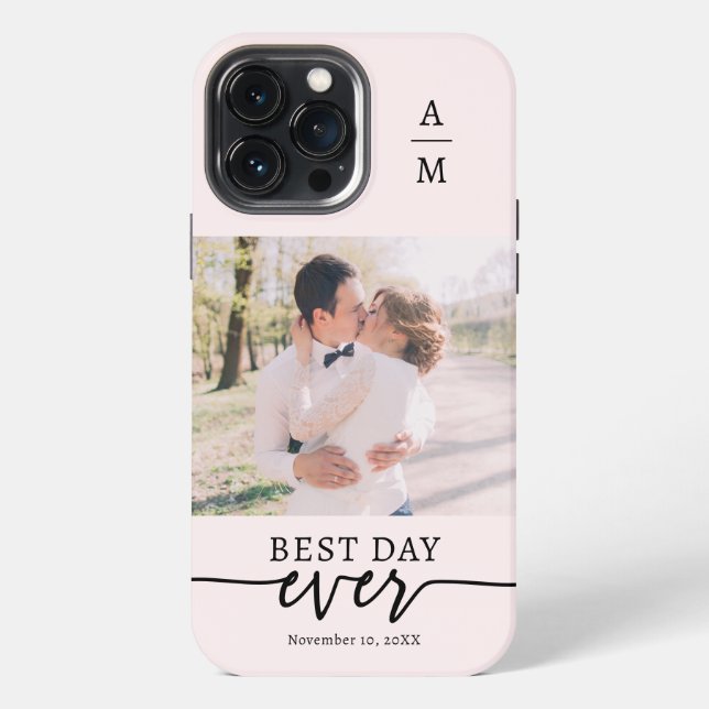 Para iPhone Funda de teléfono con foto rosa (Reverso )