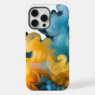 Funda de teléfono con goteo de pintura arcoíris
