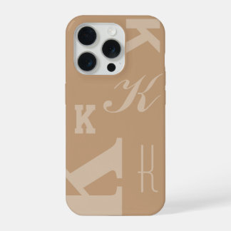 Funda de teléfono con inicial personalizada, elige