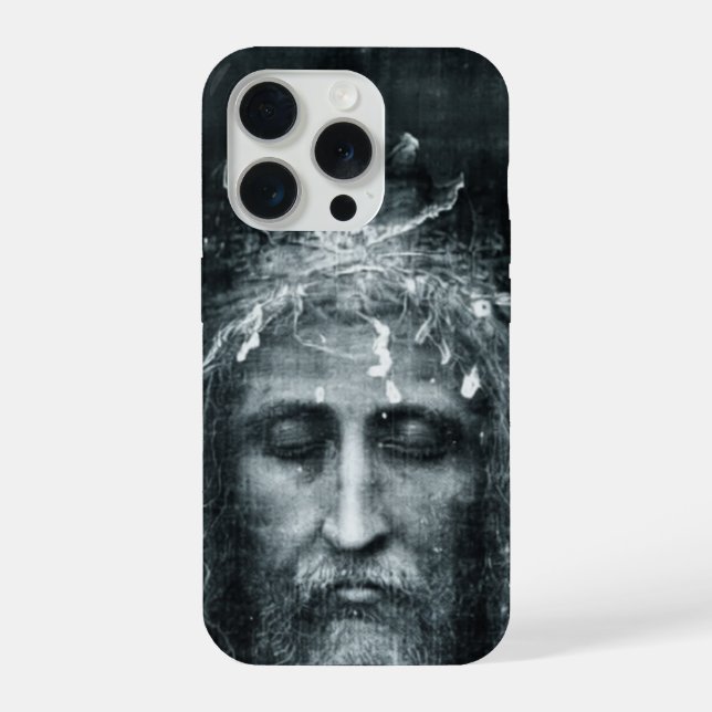 Para iPhone Funda de teléfono con la cara de Jesús (Reverso )