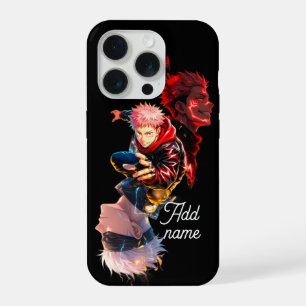 Funda de teléfono con nombre personalizado de anim
