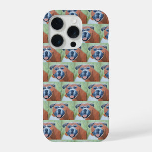 Funda de teléfono con perro boxer