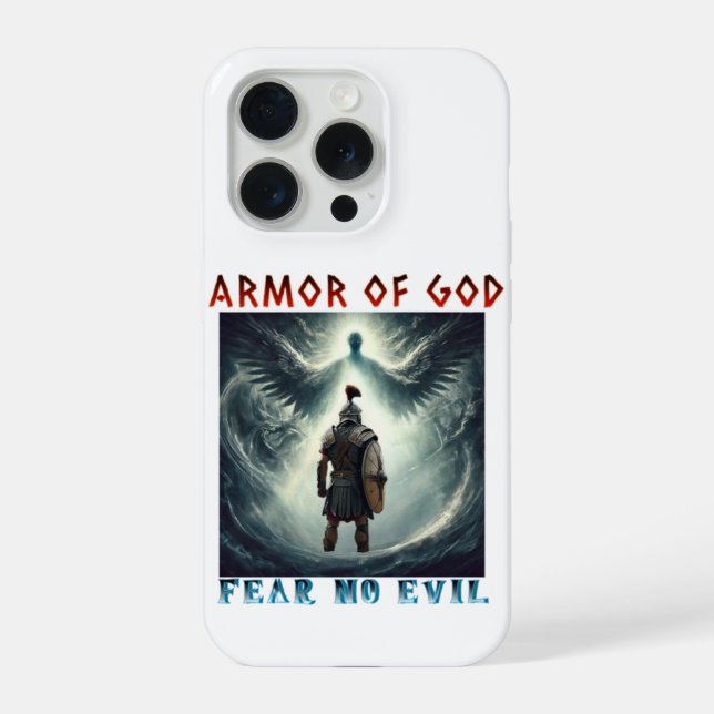Para iPhone Funda de teléfono cristiana Armadura de Dios - No  (Reverso )