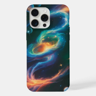 Funda de teléfono de arte espacial de galaxia vibr