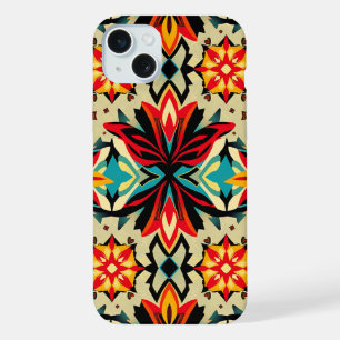 Funda de teléfono de arte popular bohemio vibrante