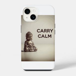 Para iPhone 14 Funda de teléfono de Buda Tranquilo 