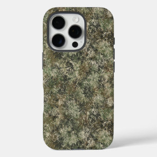 Para iPhone 16 Pro Funda de teléfono de camuflaje robusto