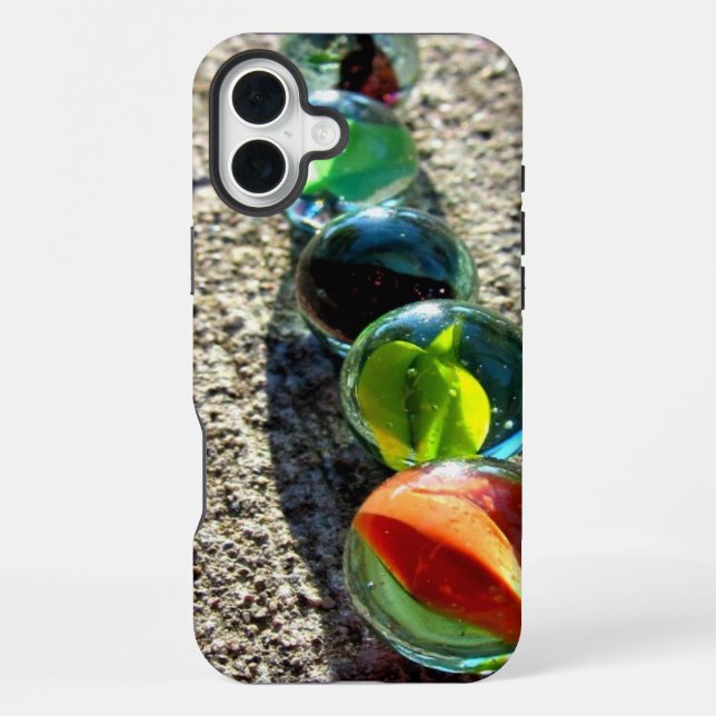 Para iPhone Funda de teléfono de canicas (Reverso )