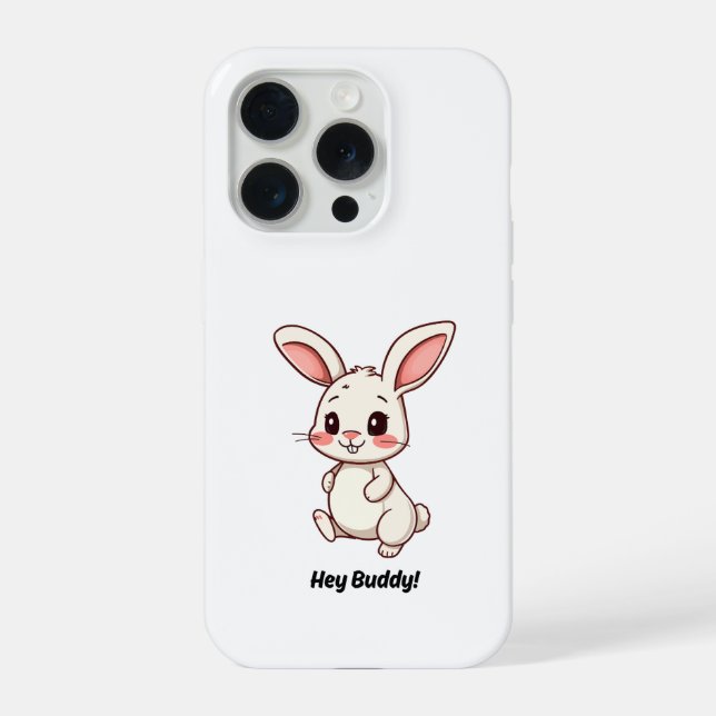 Para iPhone Funda de teléfono de conejo de dibujos animados li (Reverso )