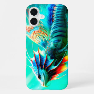 Para iPhone 16 Plus Funda de teléfono de criatura artística