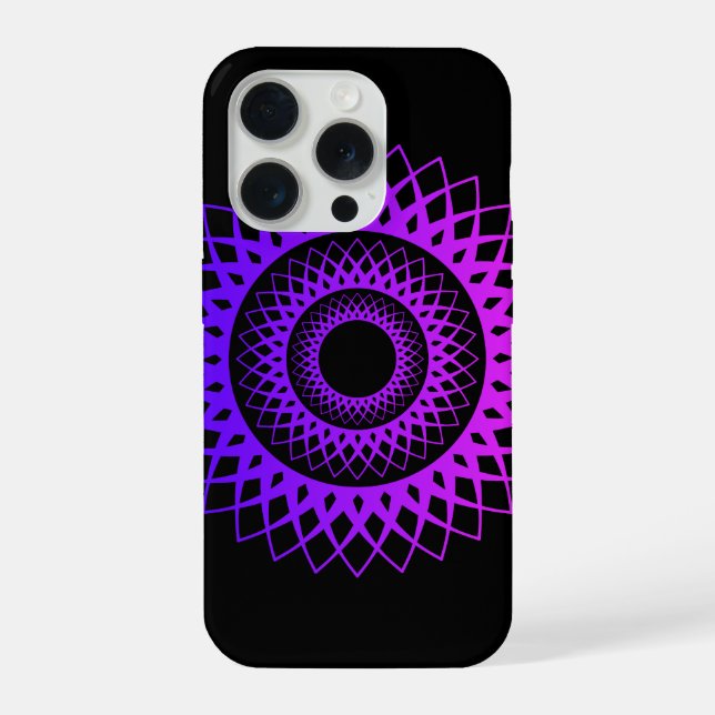 Para iPhone Funda de teléfono de diseño geométrico (Reverso )