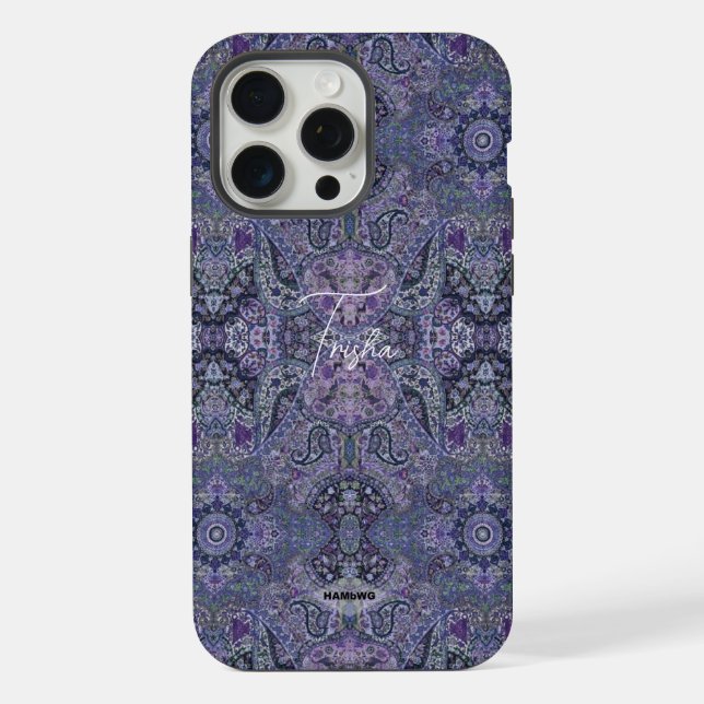 Para iPhone Funda de teléfono de diseño Gypsy Morado (Reverso )