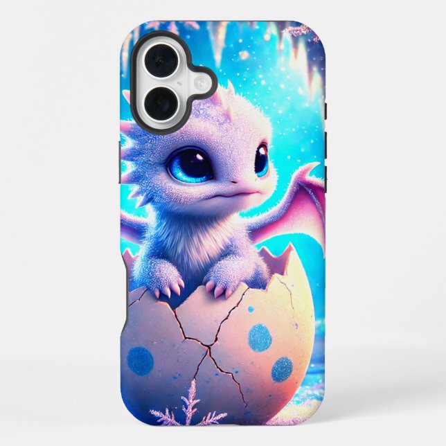Para iPhone Funda de teléfono de dragón bebé (Reverso )