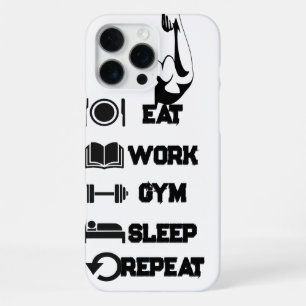 Para iPhone 16 Pro Max Funda de teléfono de fitness Hardcore Mano muscula