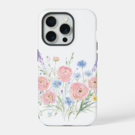 Funda de teléfono de flor silvestre Cottagecore fl