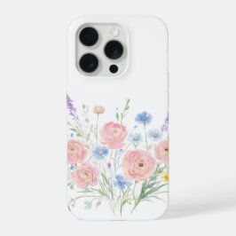 Funda de teléfono de flor silvestre Floral Cottage