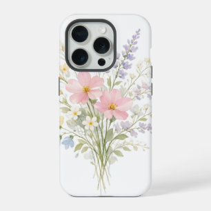 Funda de teléfono de floración primaveral estética