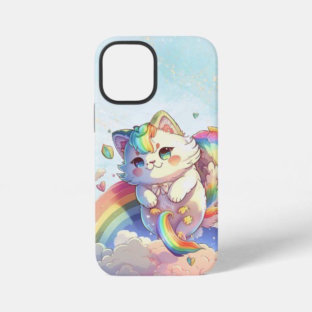Para iPhone Funda de teléfono de gato lindo (Reverso )