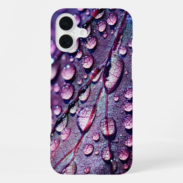 Para iPhone Funda de teléfono de gotas de agua (Reverso )