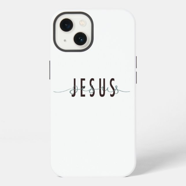 Para iPhone Funda de teléfono de Jesús (Reverso )