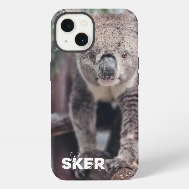 Para iPhone Funda de teléfono de koala (Grave digga) (Reverso )