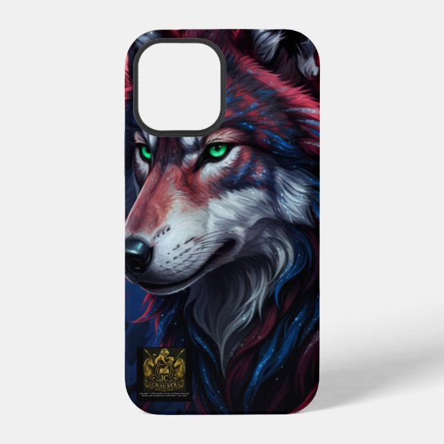 Para iPhone Funda de teléfono de lobo (Reverso )