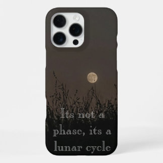 Para iPhone 16 Pro Max funda de teléfono de luna