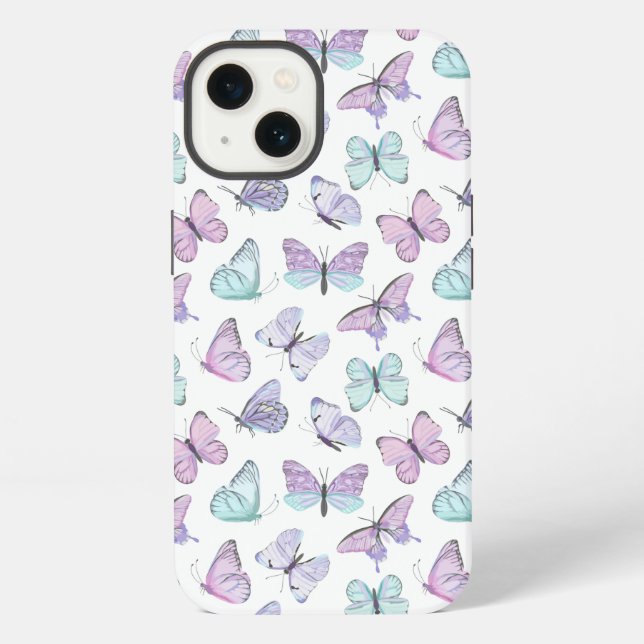 Para iPhone Funda de teléfono de mariposa (Reverso )