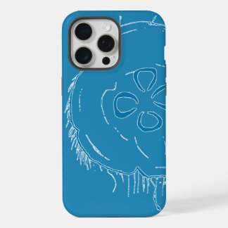 Funda de teléfono de medusa luna