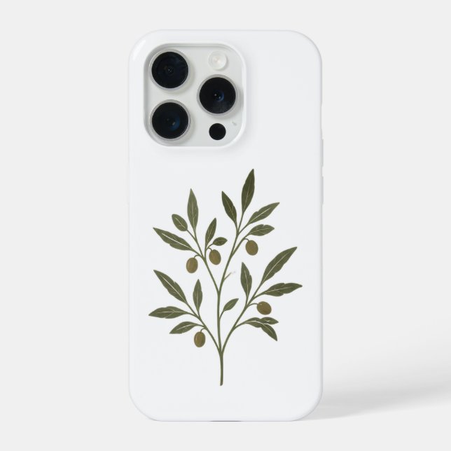 Para iPhone Funda de teléfono de planta y frutas (Reverso )