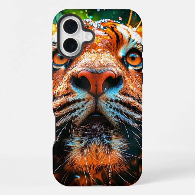 Para iPhone Funda de teléfono de tigre (Reverso )