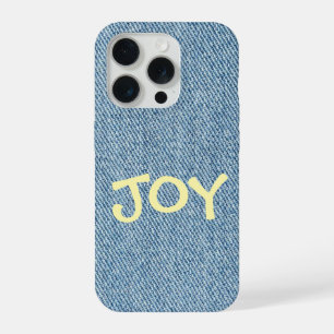 Funda de teléfono de vaqueros con nombre personali