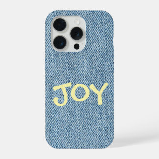 Funda de teléfono de vaqueros con nombre personali