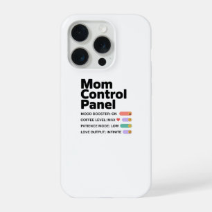 Funda de teléfono del panel de control de mamá D
