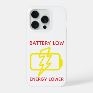 Funda de teléfono divertida minimalista de adverte