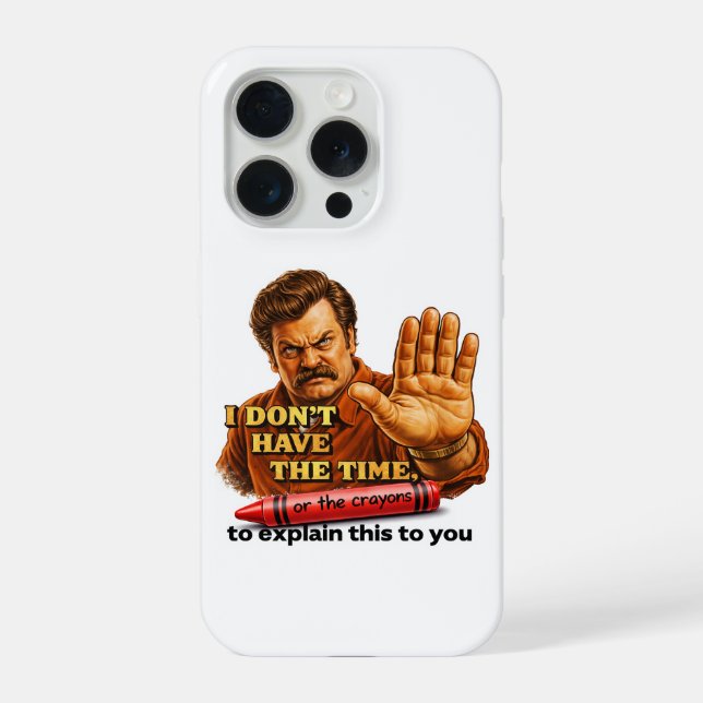 Para iPhone Funda de teléfono divertida y sarcástica inspirada (Reverso )