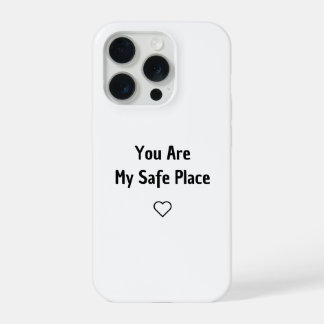 Funda de teléfono 'Eres mi lugar seguro'