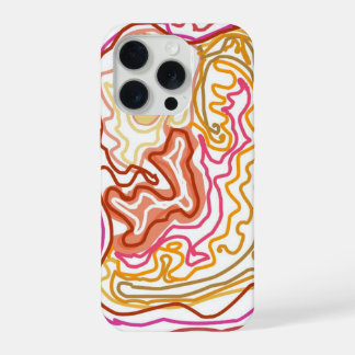 Funda de teléfono estética y abstracta
