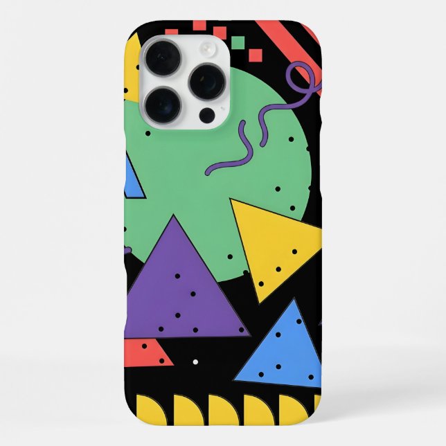 Para iPhone Funda de teléfono estilo Memphis decoración dopami (Reverso )