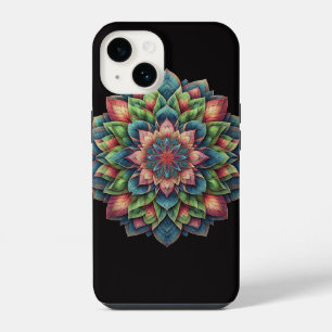 Para iPhone 14 Funda de teléfono floral de hoja vibrante - Natura
