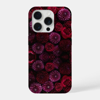 Funda de teléfono floral en burgundy Moood Luxe 3D