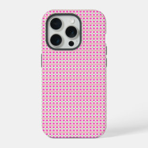 Funda de teléfono floral rosa y verde