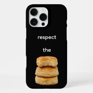 Para iPhone 16 Pro Max Funda de teléfono galleta respetuosa
