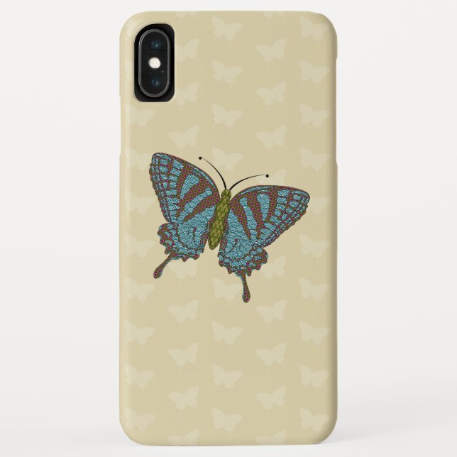 Para iPhone Funda de teléfono Japanese Swallowtail Case-Mate (Reverso)