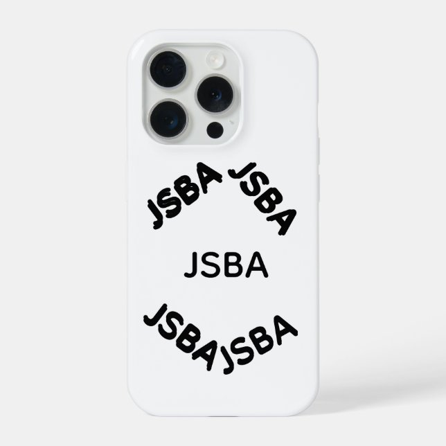 Para iPhone Funda de teléfono JSBA (Reverso )