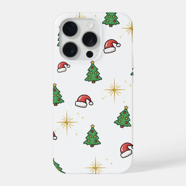 Para iPhone Funda de teléfono navideña festiva (Reverso )