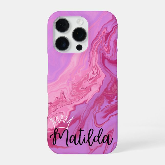Para iPhone Funda de teléfono personalizable – Protección eleg (Reverso)