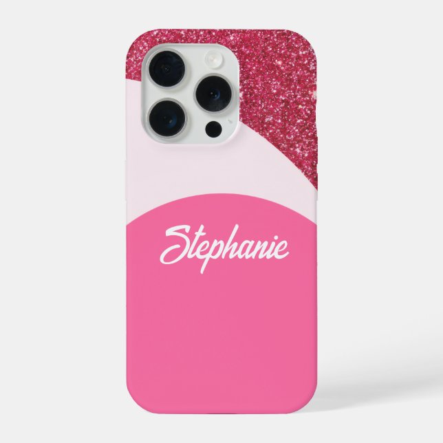 Para iPhone Funda de teléfono personalizada con brillo y giro  (Reverso )