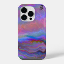 Funda de teléfono personalizada de ágata opalina a